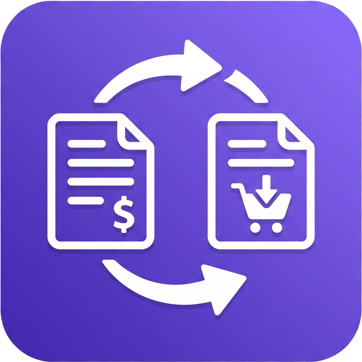 Sales to Purchase Cycle Icon